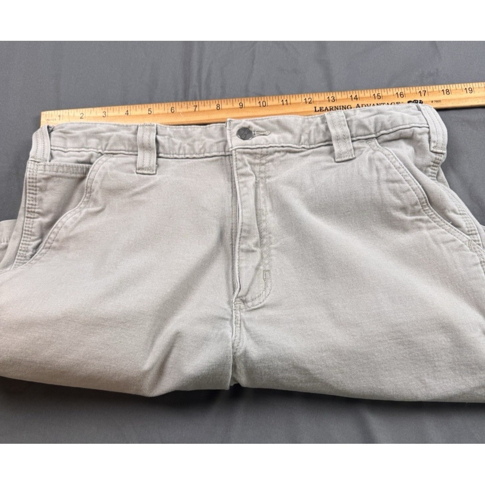 Carhartt Shorts Relaxed Fit Mens size 34 Work Tan/Beige Utility Ourdoor - Picture 7 of 10